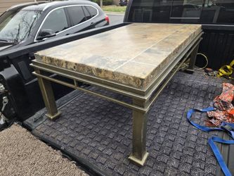 Marble coffee table and End Tables