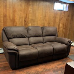 All Cloth Reclining Couch 