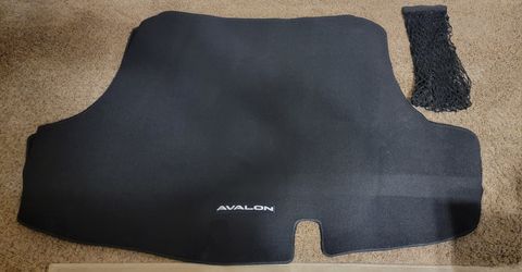 2019- 2022 Avalon Carpet Trunk Mat/ Cargo Net