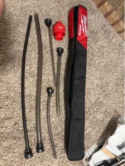 Milwaukee AIR-TIP 6pc Vacuum Accessory Set w/ Extension Wand Adapter & Case