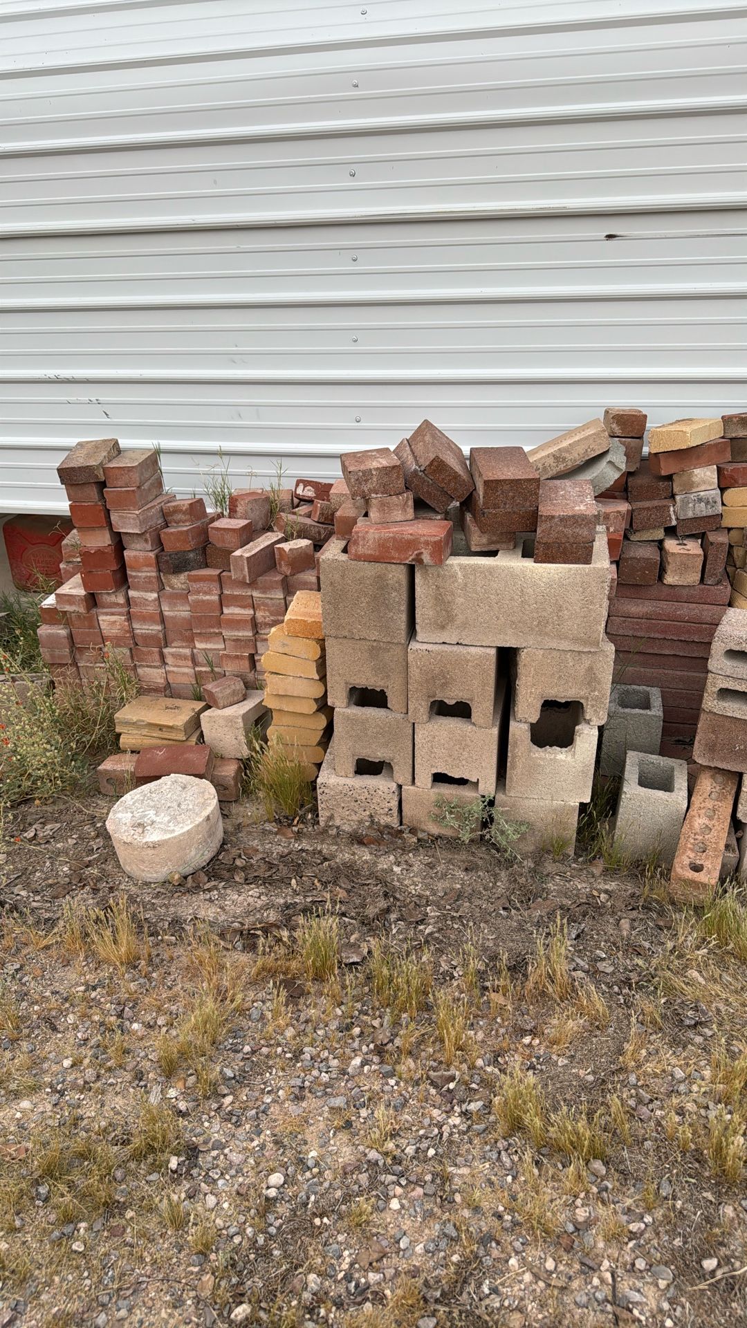 Assorted Bricks Assorted Bricks $1 Each For Pavers And Blocks .50 Each For Bricks for ...