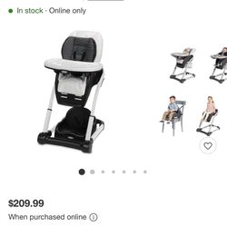 Grace 6-in-1 Seating High chair 