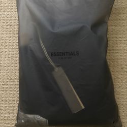 Black Essential Pants 