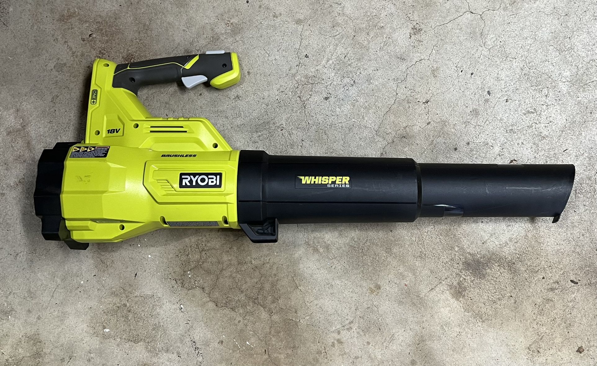 Ryobi Whisper Series Lawn And Leaf blower Tool Only