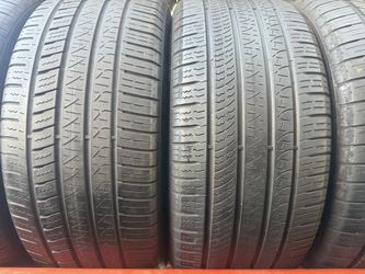 2 used tires 235/45r18 Pirelli 🤑free installation and balance ‼️👌