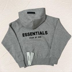 FOG Essentials Hoodie Dark Oatmeal XXS–XXL New