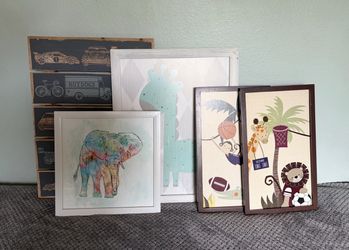 Kid and baby wall decor