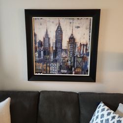 City Oil Painting (43×48)