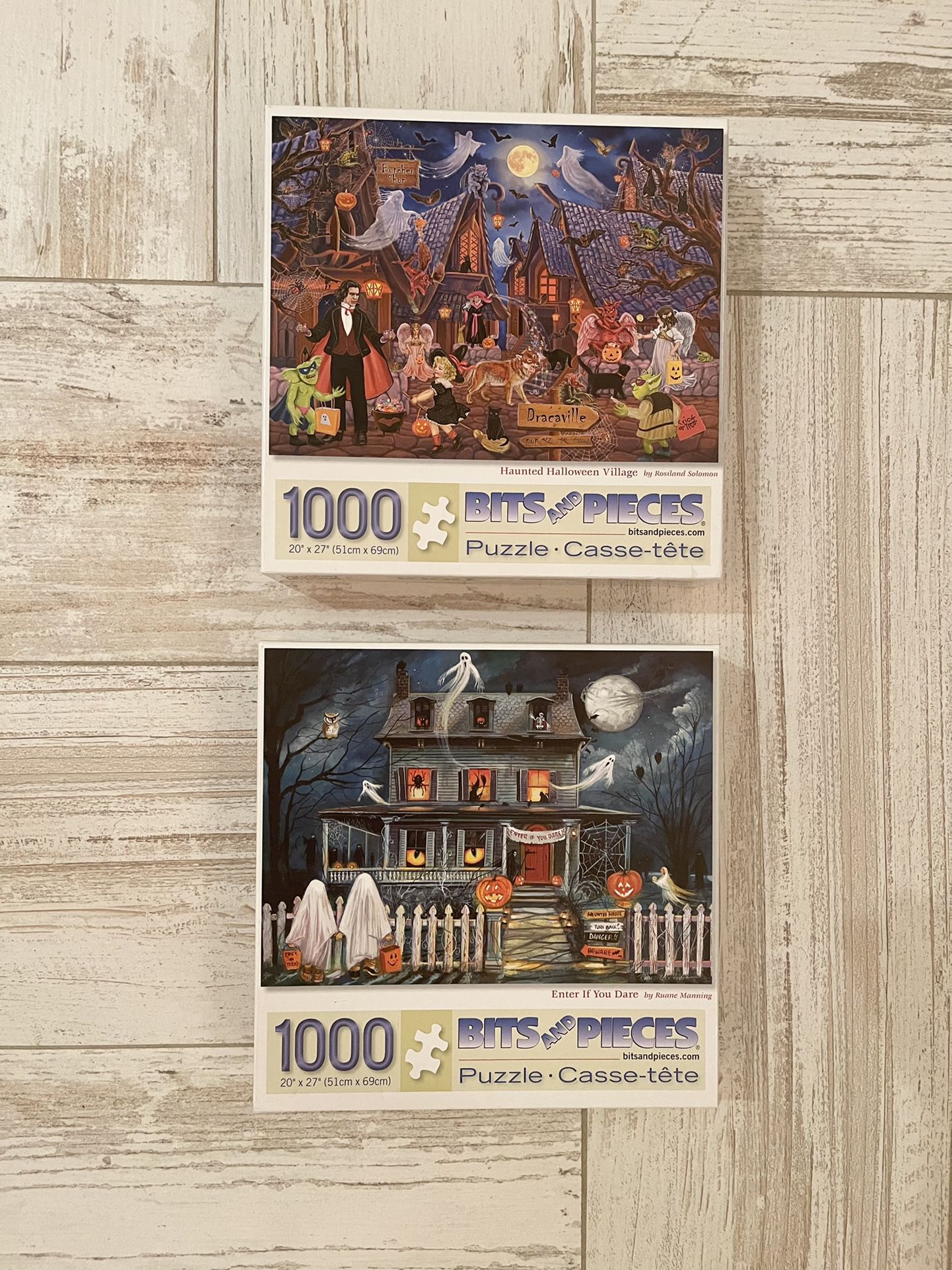 Halloween 2-Pack 1,000 pc  Puzzles 