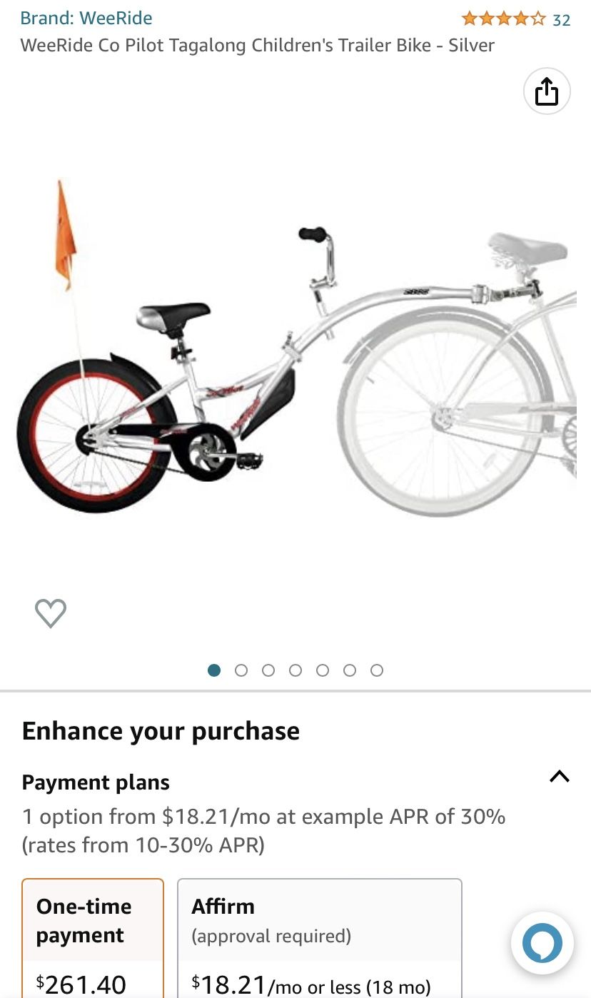 Weeride Copilot Bike Attachment