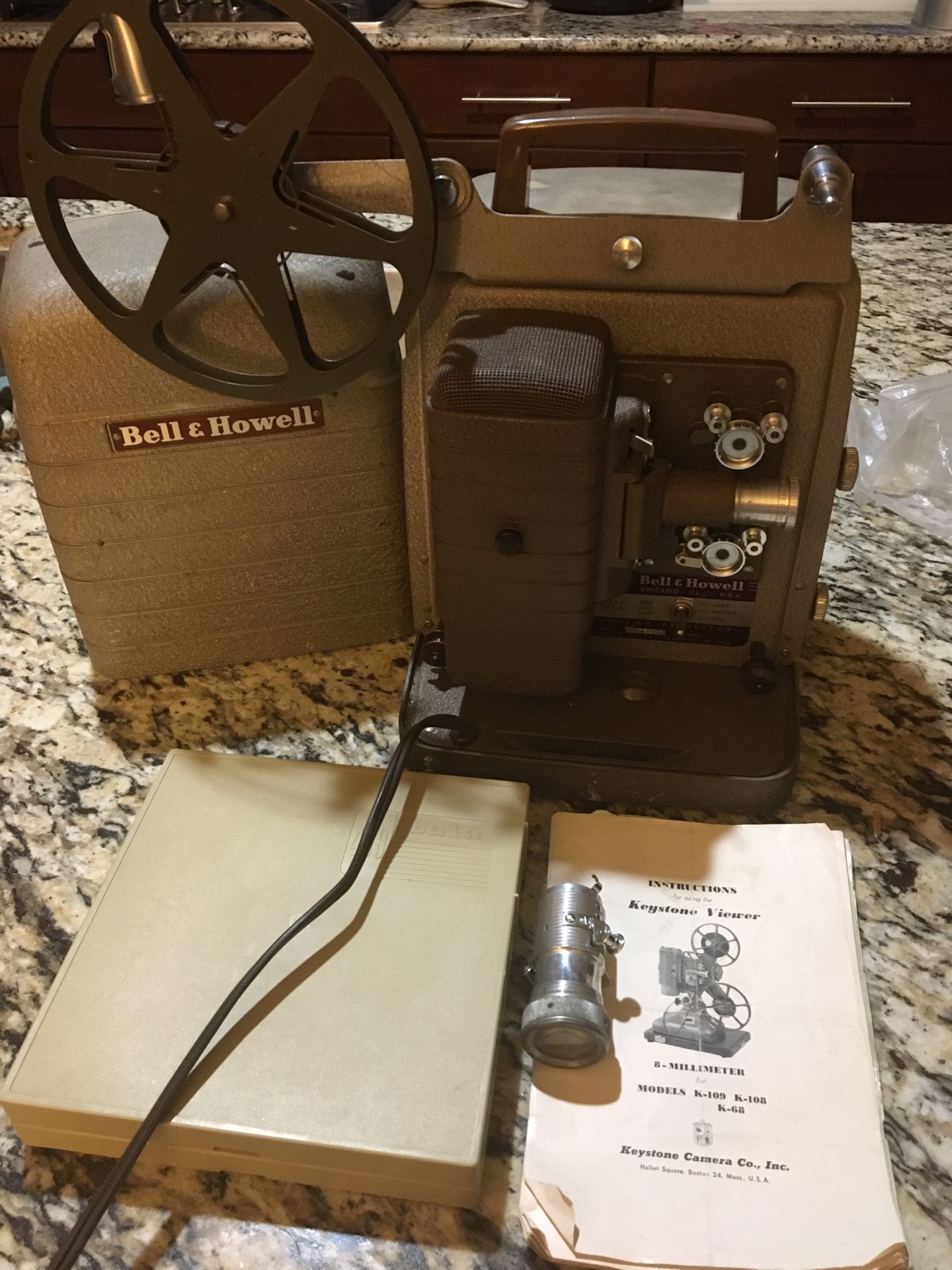 Movie Projector And Camera