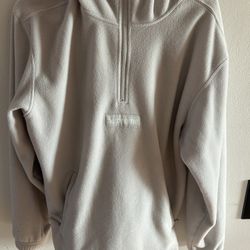 Supreme Polartec Facemask Half Zip Hooded Sweatshirt 