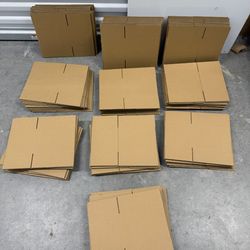 Lot 100 Pieces Cardboard Boxes 7" X 5" X 5" Shipping Moving Packing