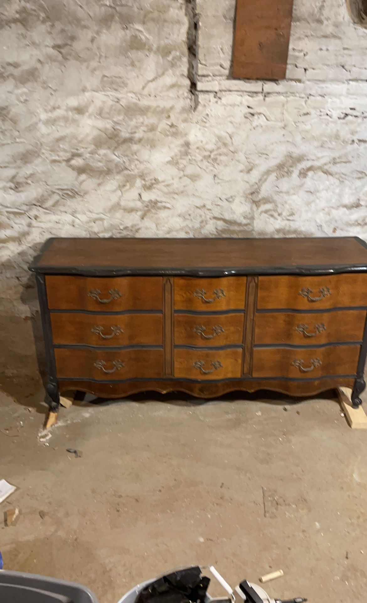 Antique 9 Drawer Dresser
