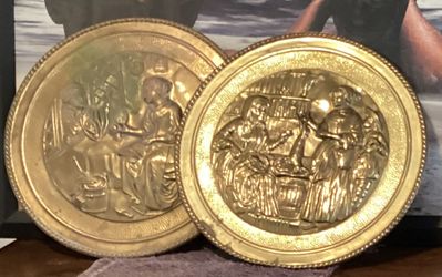 Copper Wall Hanging Plates