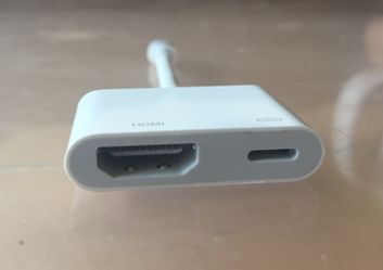 Lightning AV HDMI Adapter IPhone iPod iPad model a1438 (MD826AM/A) for Sale in Milpitas, CA - OfferUp