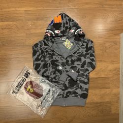 Grey SharkABC Bathing Ape (BRAND NEW)