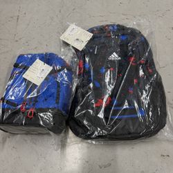 Adidas Backpack And Lunch Bag