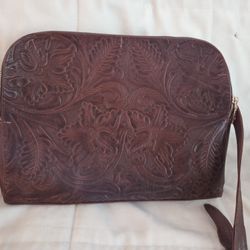 Tooled Leather Bag