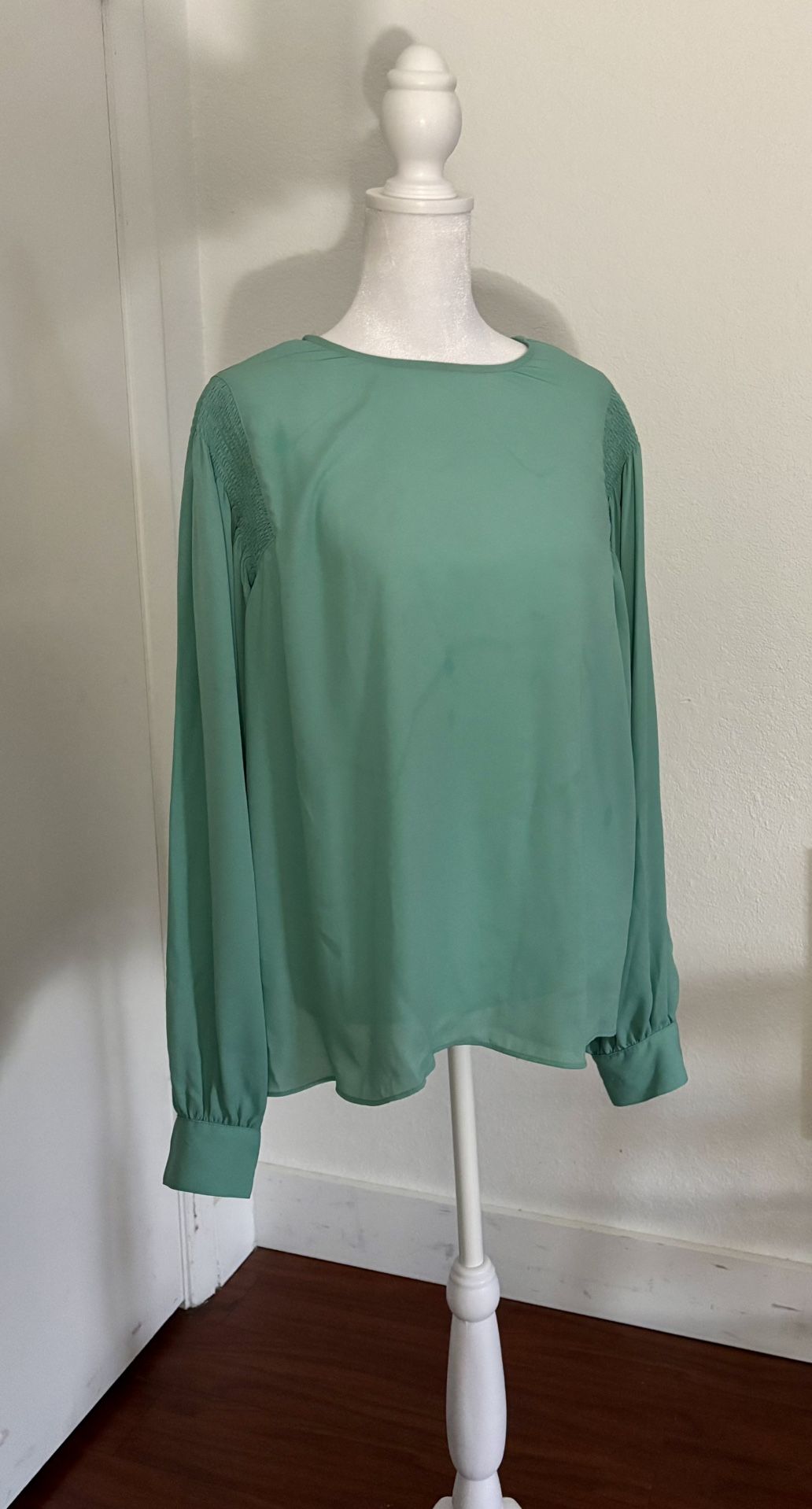 Green Women’s Blouse