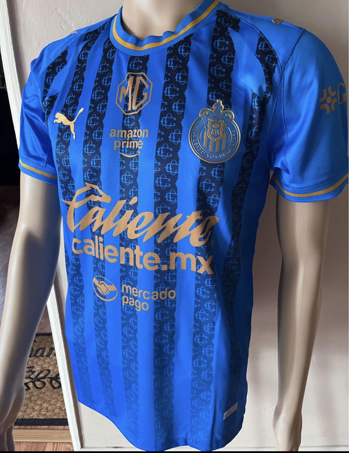 S,M,L,Xl,2XL,3XL,4XL slim fit available Soccer Chivas Guadalajara new jersey 3rd kid blue  2026 azul terser uniforme el rebaño sagrado  New Jersey  20