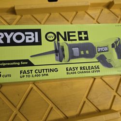 RYOBY 18V ONE + RECIPROCATING SAW (TOOL ONLY) PRICE IS FIRM 
