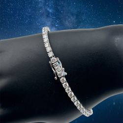 Tennis Bracelet In 14k White Gold 