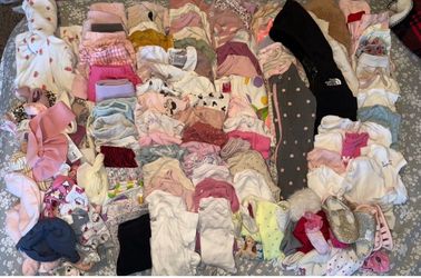 Baby girls size 0-6 months