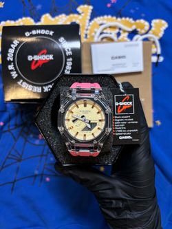 GSHOCK pink & clear (ap style)