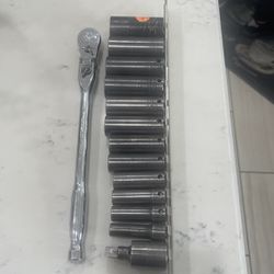 Snap On Set Of Socket 5/16 To 1