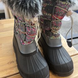 Dream Pairs Women Size 5 Waterproof Boots