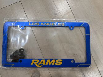 Rams License Plate holder