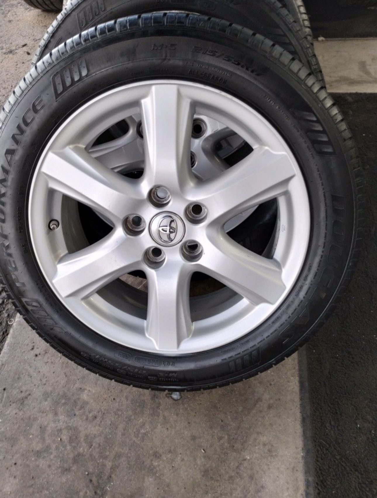 17" Toyota Camry 2011 wheels & tires For All 3