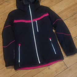 Dare 2b Girls Hooded Waterproof Ski Jacket Size Medium