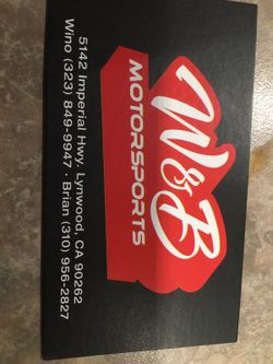 Motorcycle parts and service