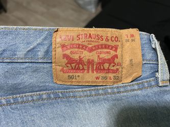 Levi’s 501 Original Jeans – W36 L32