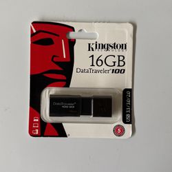 Kingstone 16gb Usb 3.1 Storage New