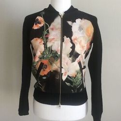 Ted Baker Floral Bomber Jacket (new with tags)