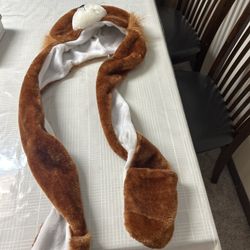 Animal Warm Hats - Fox brown