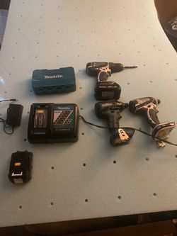 Makita Drill/Impact Driver Set