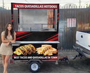 Food Vending Cart Trailer