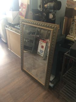 Mid century mirror