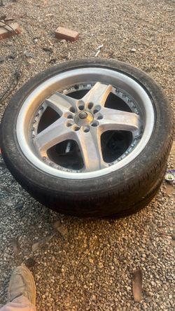 Toyota Corolla rims and tires obo