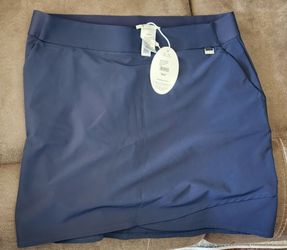 Greg Norman Women's Navy Blue Athletic Skort Size L
