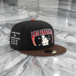 New Era Los Angeles Dodgers 59Fifty Fitted Hat - "Puppeteer" Metallica Inspired - 7 1/4