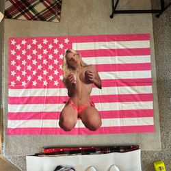 Pink Flag w/ female