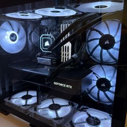 CYBER MONDAY PRICE DROP - 4k Gaming PC and AI Machine With 4k Monitor  - RTX 5080 FE, 5950x, 128 GB 2666mhz RAM, 2 Tb NVME, Corsair 280mm AIO and Fans