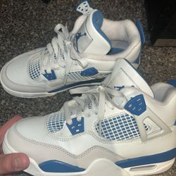 Military Blue Jordan 4s