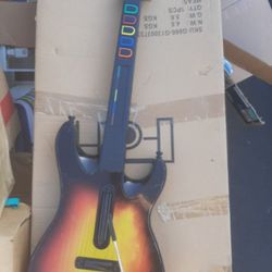 Guitar Hero Les Paul Wired Wireless Xbox 360 PS3 Wii Rock Band $25 Each (Defective For Parts)