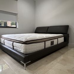 Luxury Bed Frame + Mattress Combo Carlo Perazzi